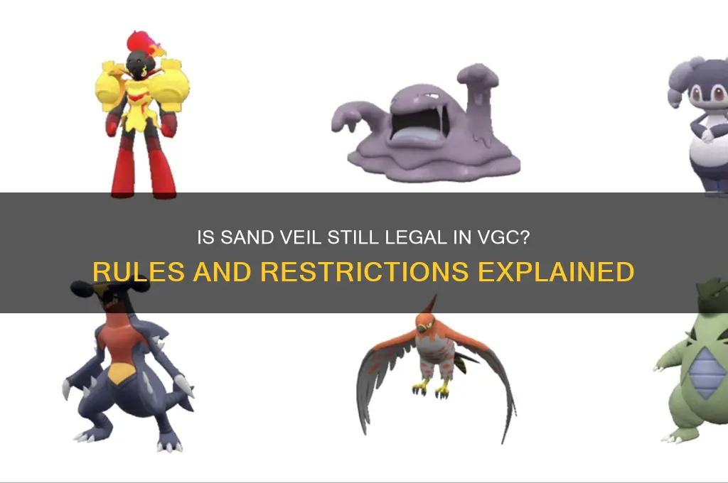 is sand veil banned in vgc
