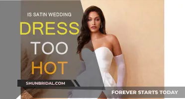 Satin Wedding Dresses: Too Hot to Handle?