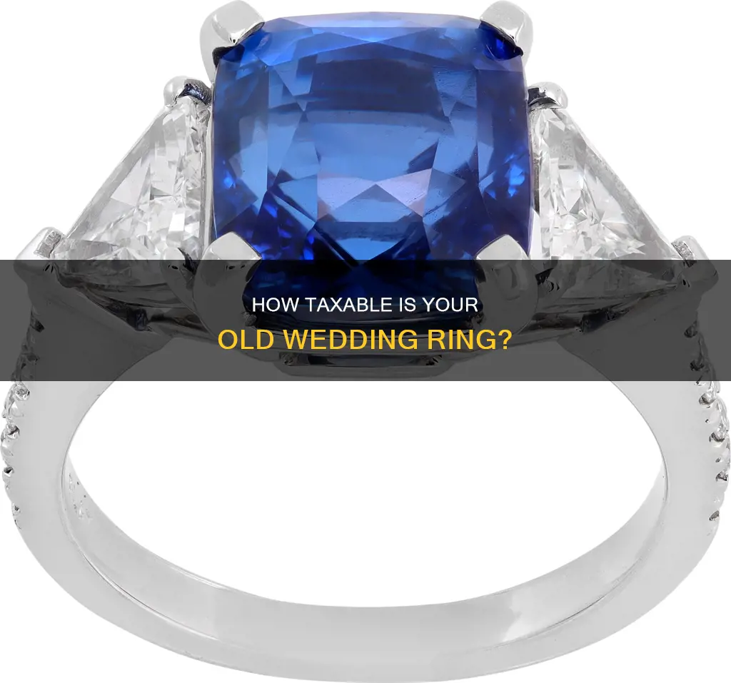is selling an old wedding ring considered taxable income
