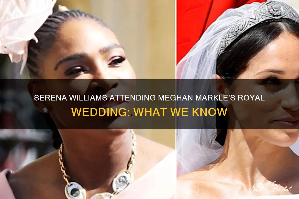 is serena williams going to meghan markle