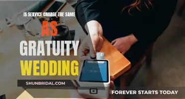 Understanding Service Charge and Gratuity at Weddings