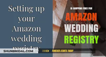 Amazon Wedding Registry: Free Shipping?