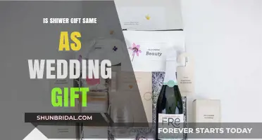 Shower Gifts vs. Wedding Gifts: Are They the Same or Different?