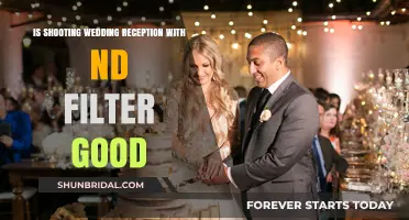 Shooting Wedding Receptions: ND Filter Pros and Cons