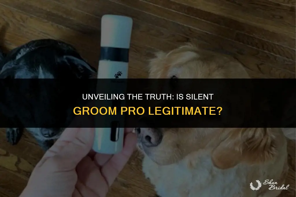 is silent groom pro legit