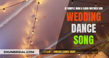 Simple Man" for a Mother-Son Wedding Dance: Good Choice
