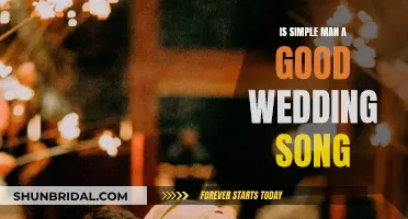 Simple Man: A Perfect Wedding Song Choice?