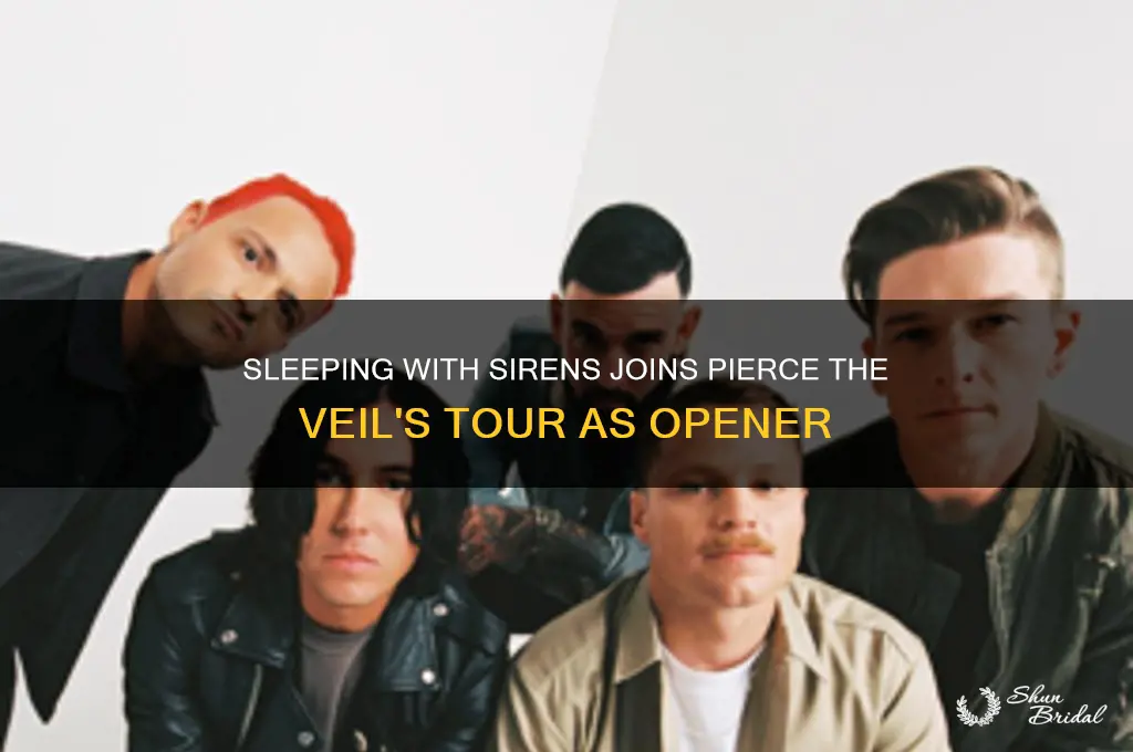 is sleeping with sirens opening for pierce the veil
