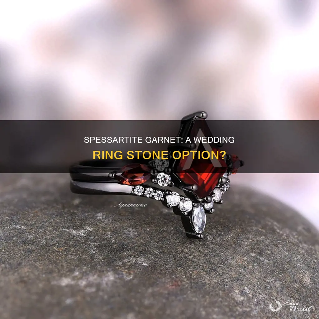 is spessartite garnet tough enough for wedding ring