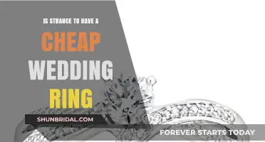 Cheap Wedding Rings: Tacky or Smart?