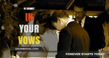Should You Include 'Submit' in Your Vows? A Modern Debate
