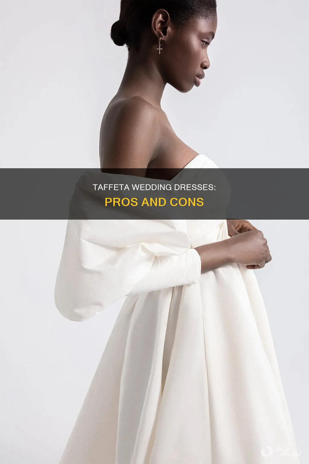is taffeta good for a wedding dress
