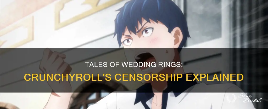 is tales of wedding rings censored on crunchyroll