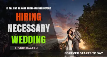 Why You Should Consult Your Wedding Photographer