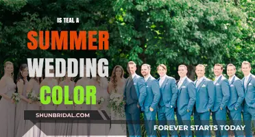 Teal: The Perfect Summer Wedding Color for a Unique Celebration