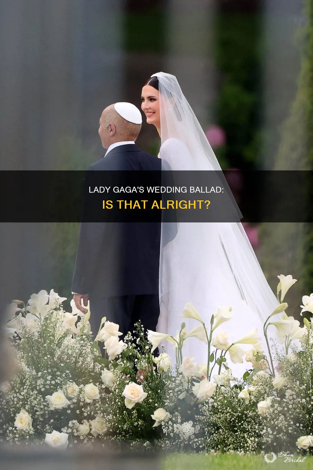 is that alright lady gaga wedding song