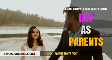Sharing a Wedding Date with Parents: Sweet Tribute or Creepy?