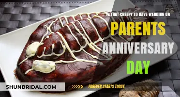 Sharing the Spotlight: Is a Wedding on Parents' Anniversary Creepy?