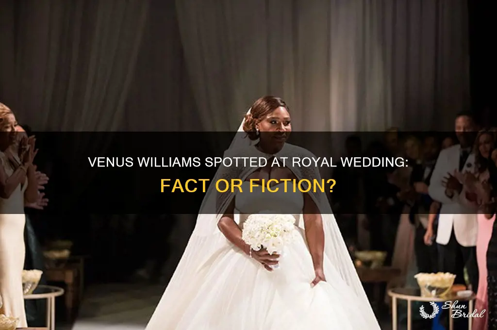 is that venus williams at royal wedding