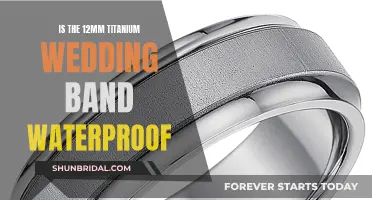 Titanium Wedding Bands: Waterproof?