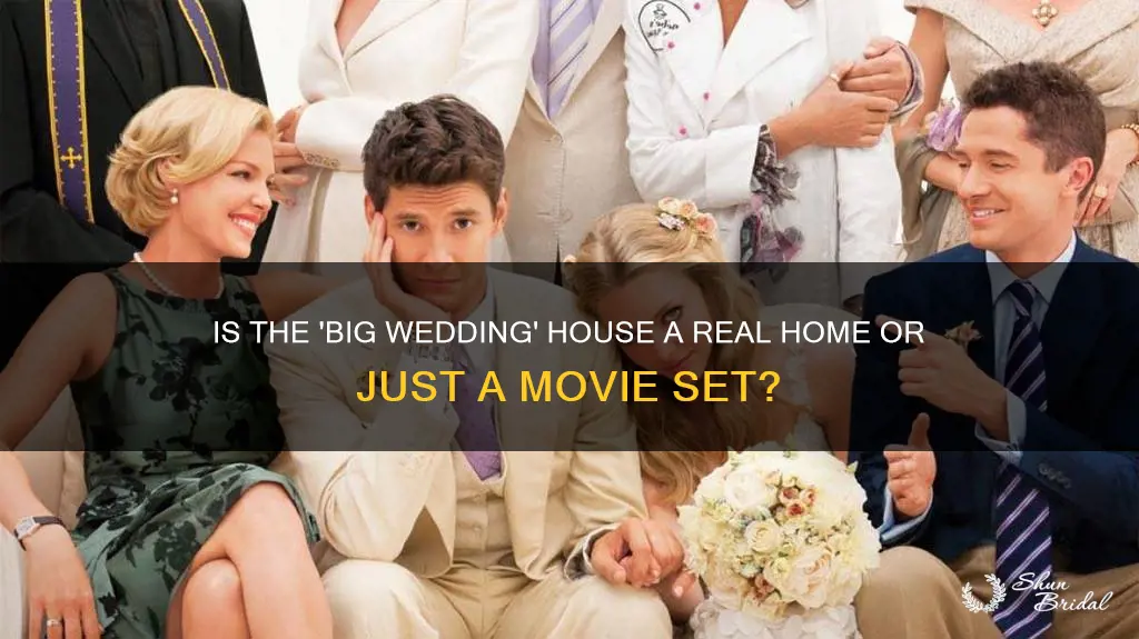 is the big wedding movie house a real house