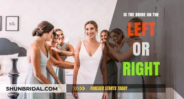 Bridal Positioning: A Guide to Left vs. Right in Wedding Photos