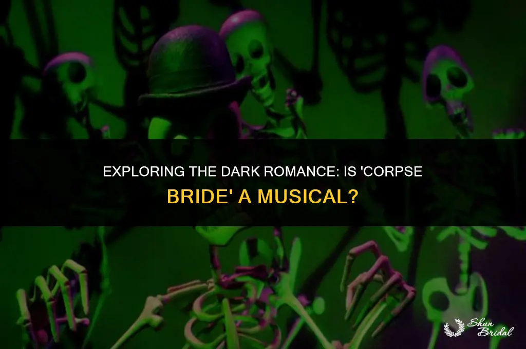 is the corpse bride a musical
