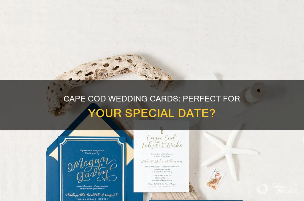 is the date cape cod wedding cards