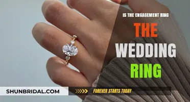 The Engagement Ring: Is It the Wedding Ring?
