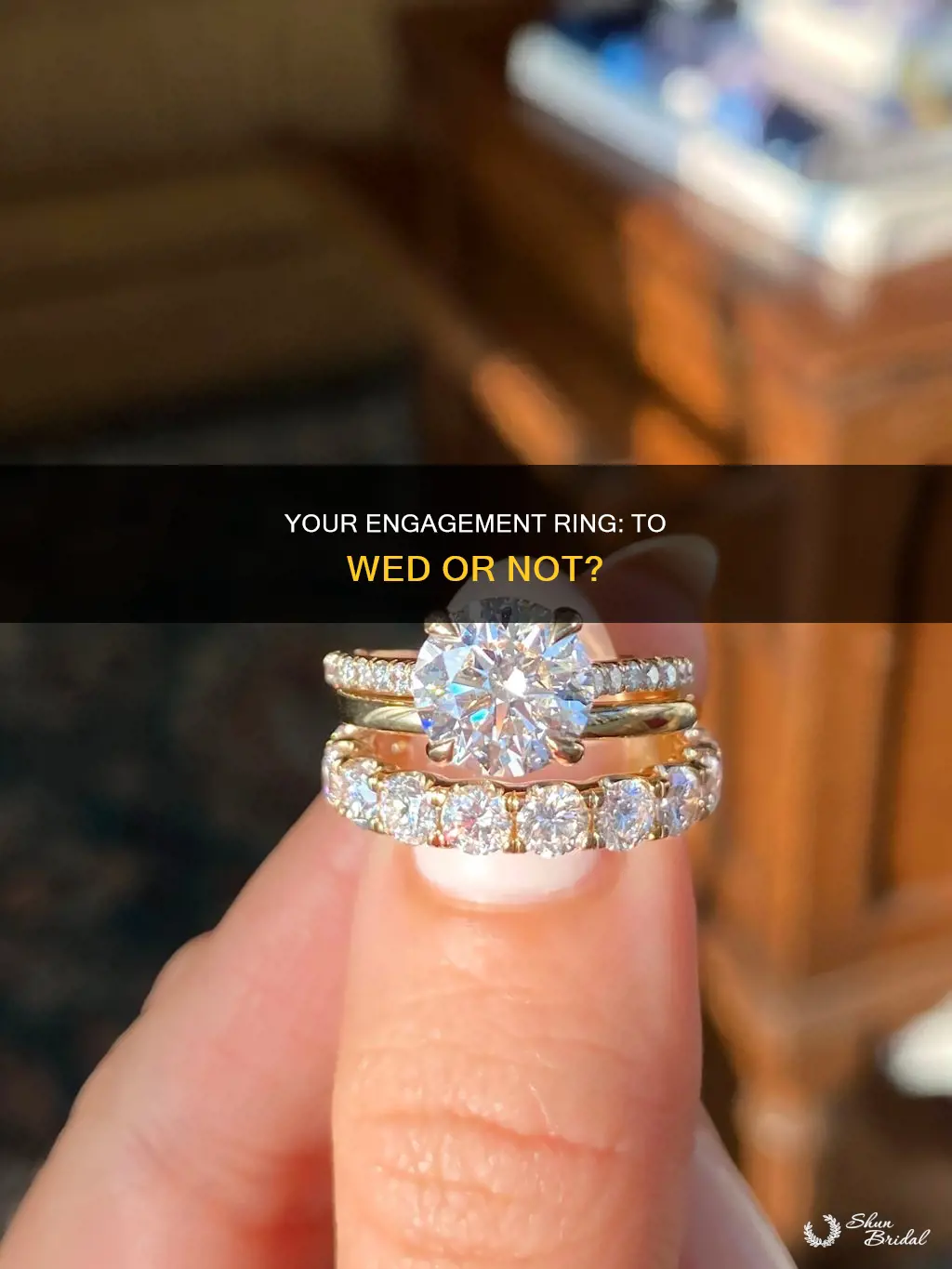 is the engagement ring your wedding ring