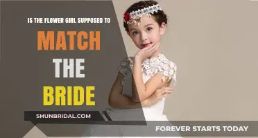 Should the Flower Girl's Outfit Match the Bride's Style?