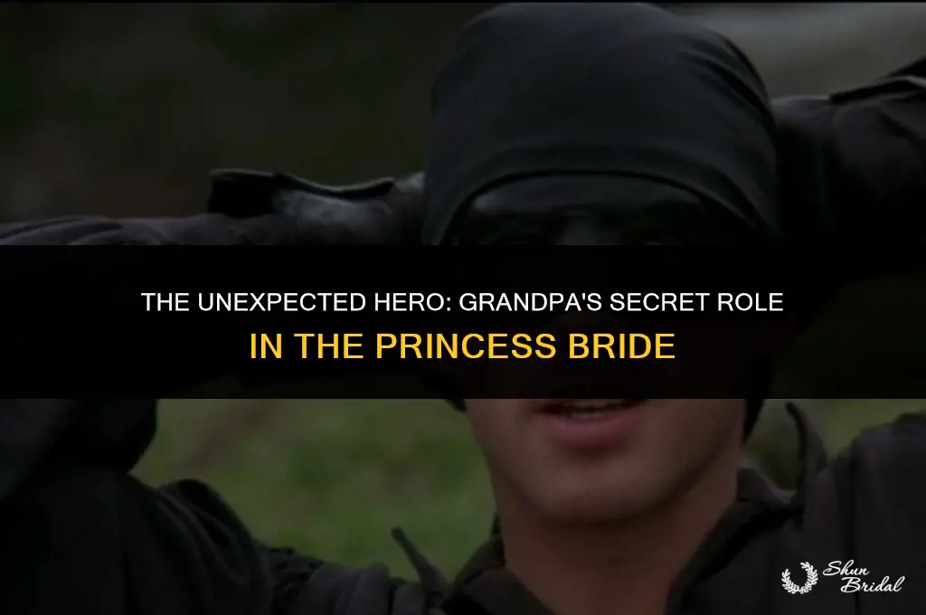 is the grandpa in the princess bride westley