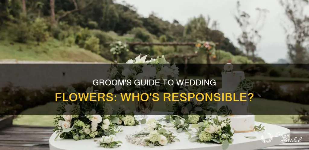 is the groom responsible for wedding flowers