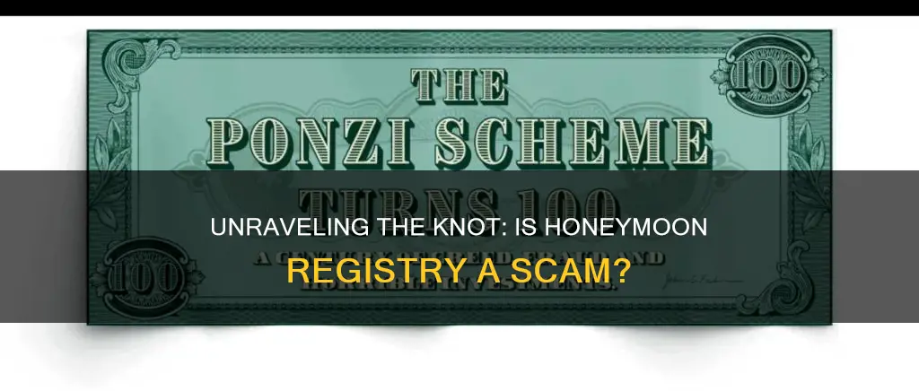 is the knot honeymoon registry a scam