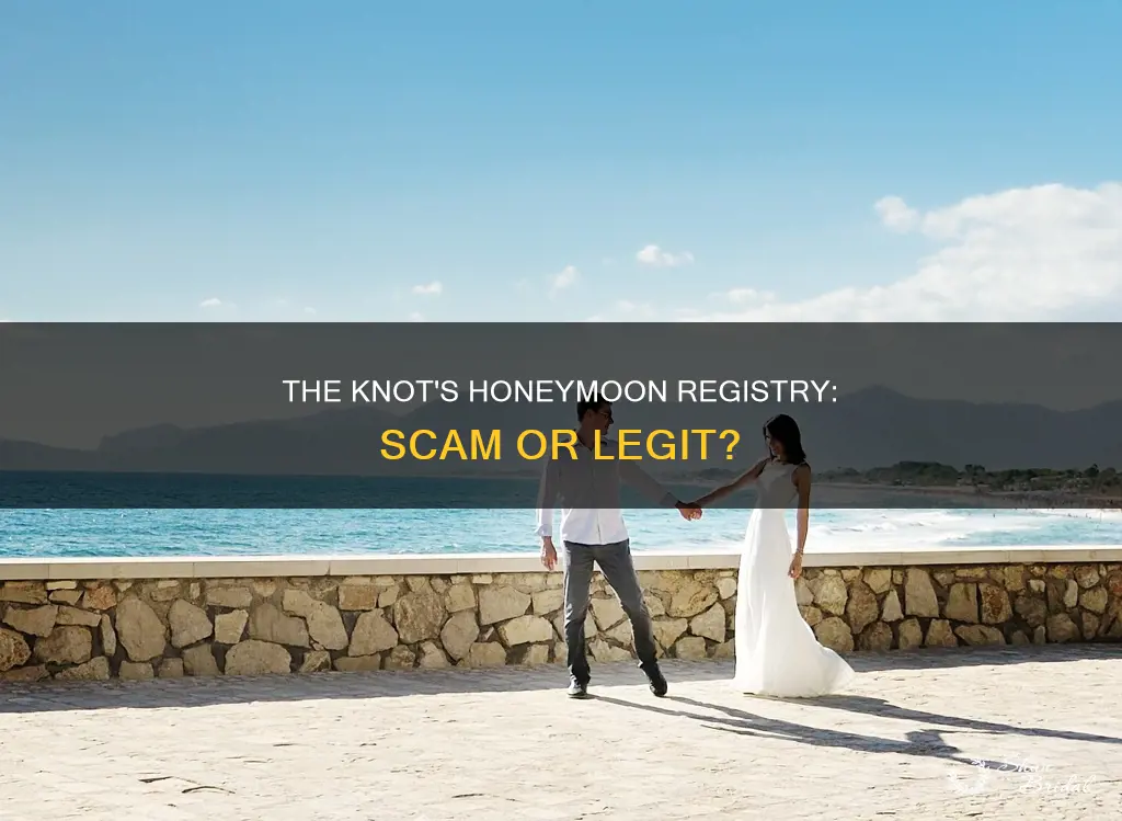 is the knot honeymoon registry a scam