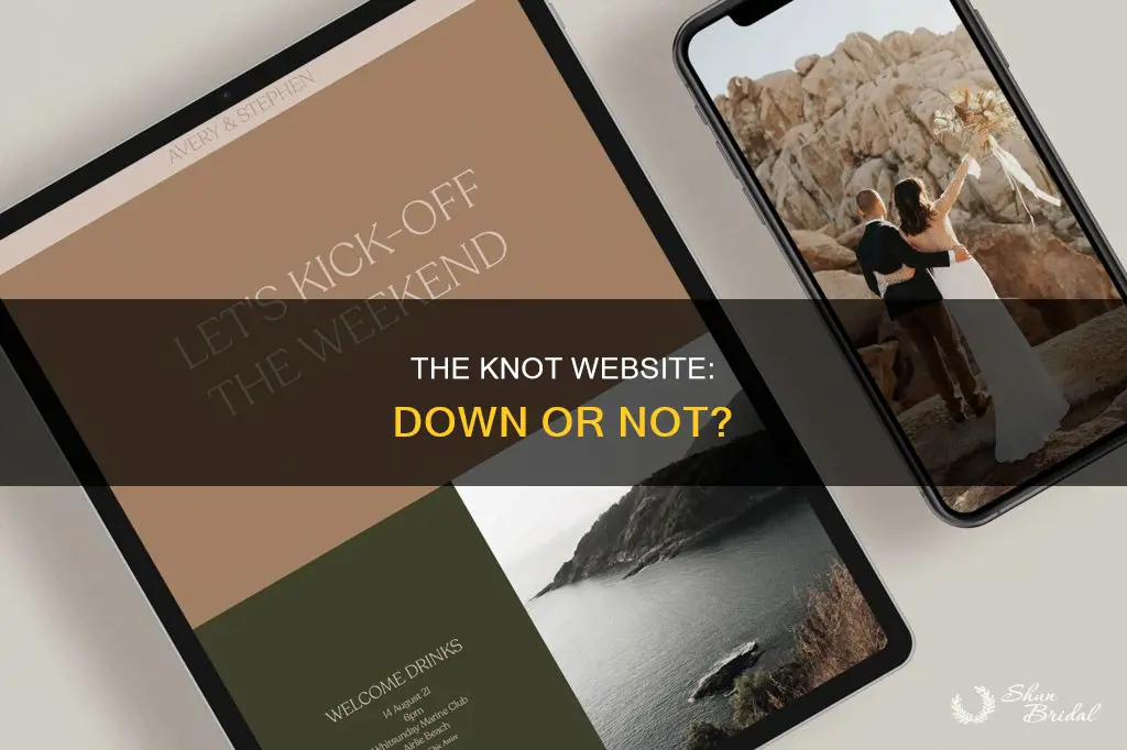 is the knot website down