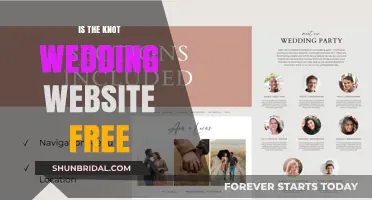 The Knot Wedding Websites: Free or Premium?