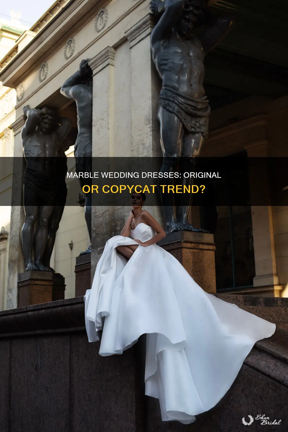 is the marble wedding dress being copied