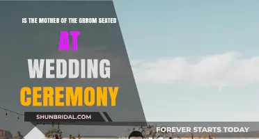 Where Does the Mother of the Groom Sit at the Wedding?