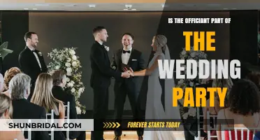 Is the Officiant Part of the Wedding Party? Explained