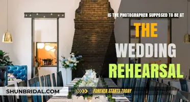 Why Your Photographer Should Attend the Rehearsal