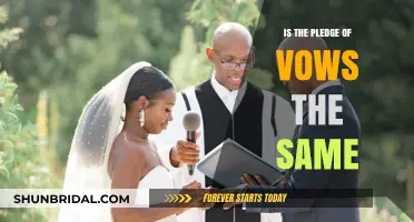 Are Wedding Vows Universally Identical or Culturally Unique?