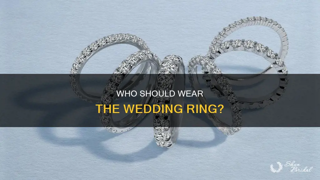 is the recipient of a wedding ring