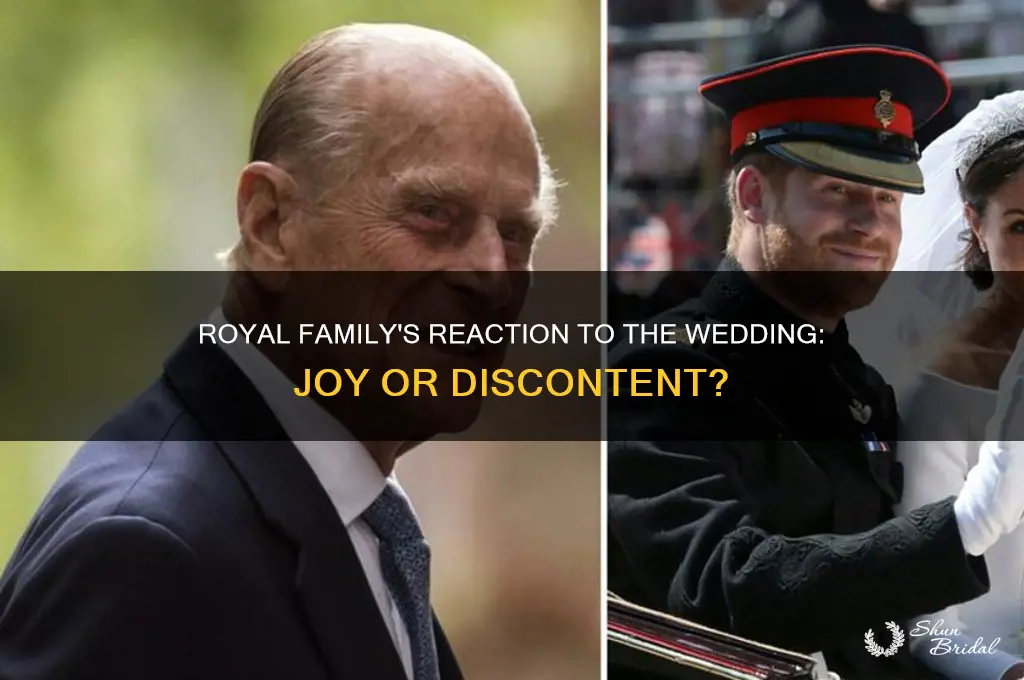 is the royal family happy about wedding