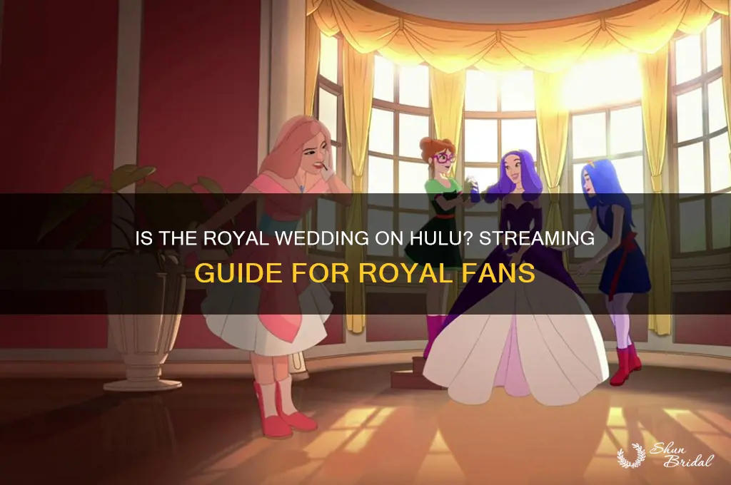 is the royal wedding on hulu