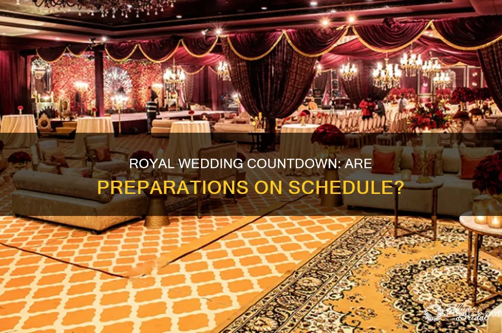is the royal wedding on track