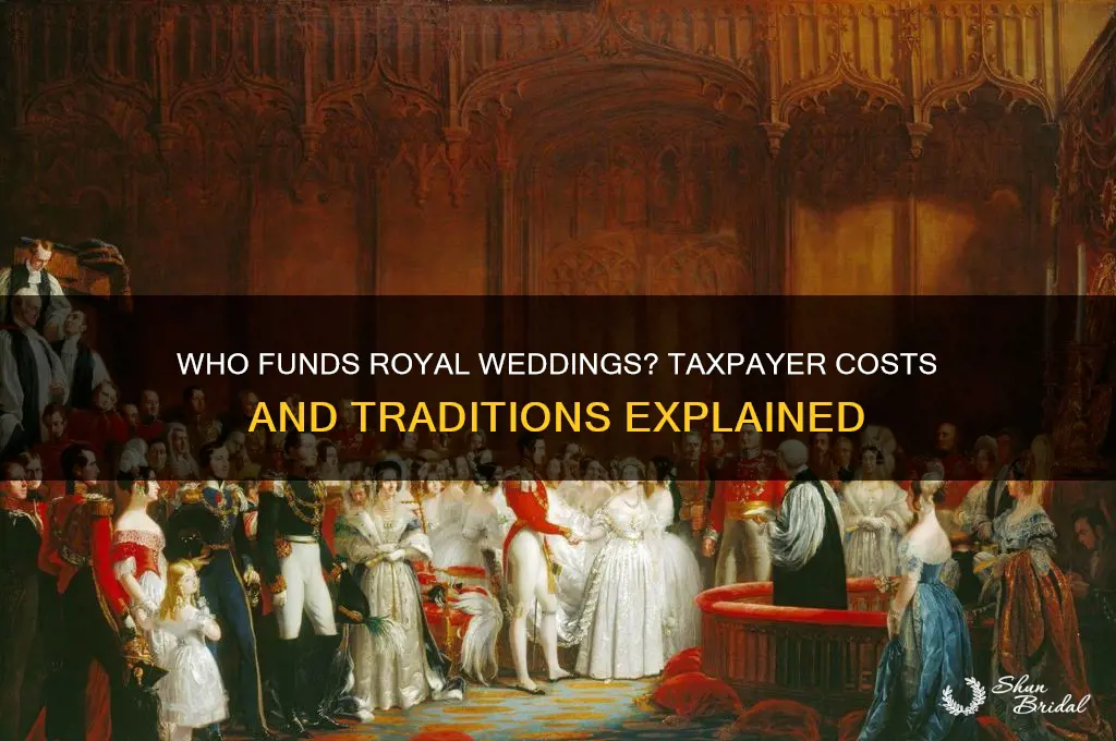 is the royal wedding paid by taxpayers
