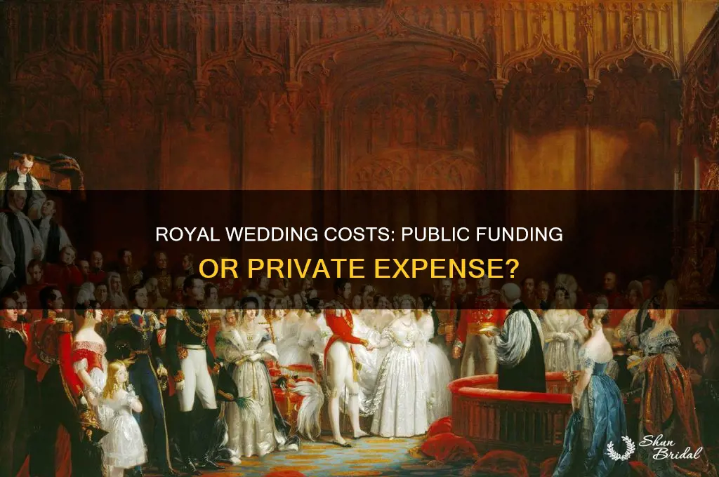 is the royal wedding publically funded