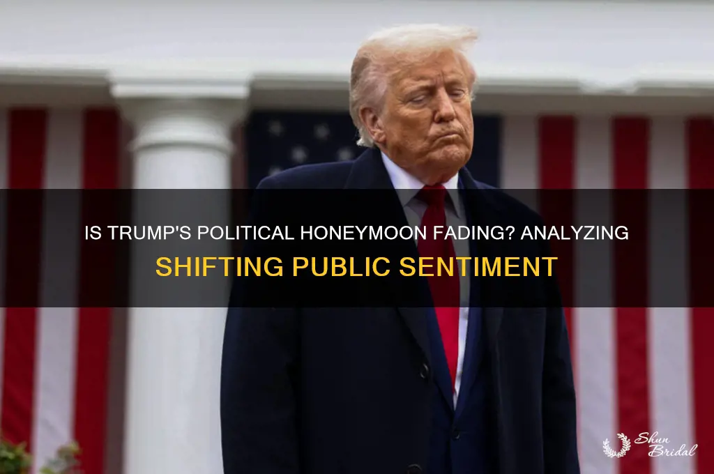 is the trump honeymoon over