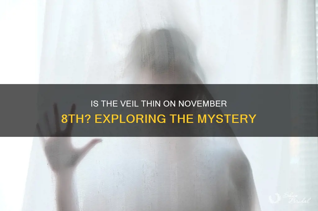is the veil thin on nov 8th